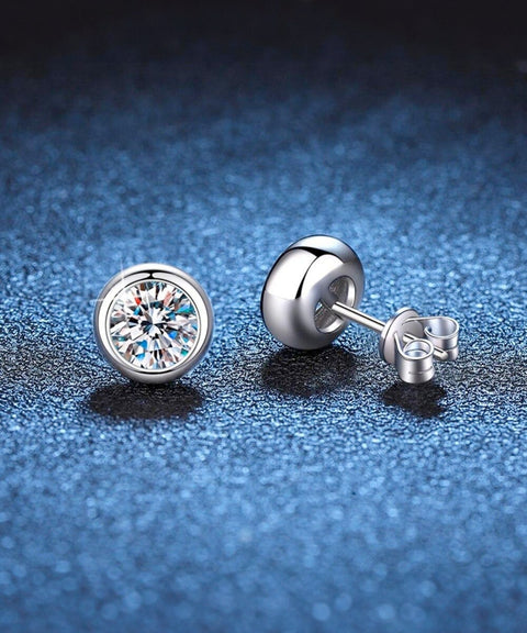 Boucles d'oreilles Moissanite « Lilou »