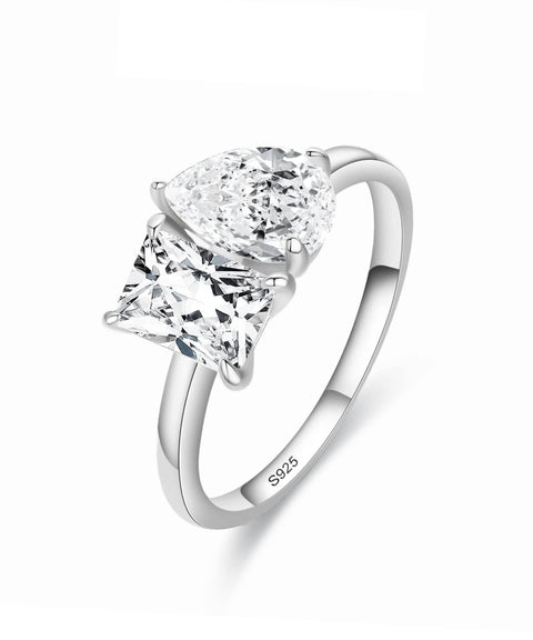 Bague Moissanite « Morgane »