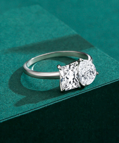 Bague Moissanite « Morgane »