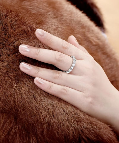 Bague Moissanite « Nina »