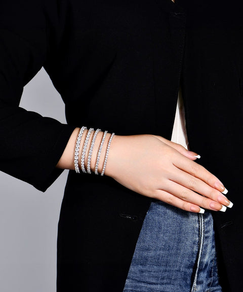 Bracelet Moissanite  « Nami » - Or