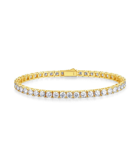 Bracelet Moissanite  « Nami » - Or