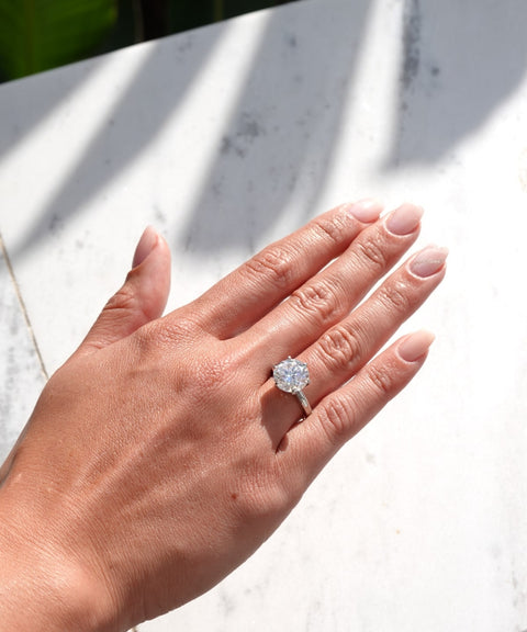 Bague Moissanite « Sophie »