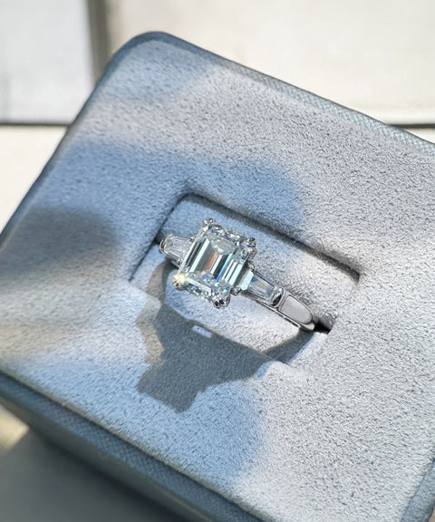 Bague Moissanite « Jessy » - Or