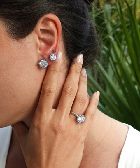 Collier Moissanite « Camille »