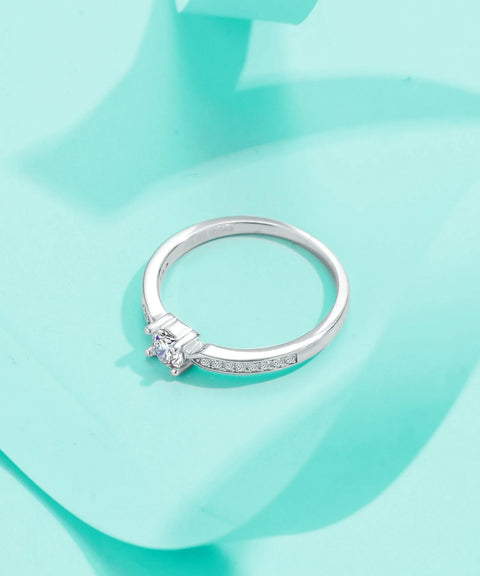 Bague Moissanite « Clarisse » - Or