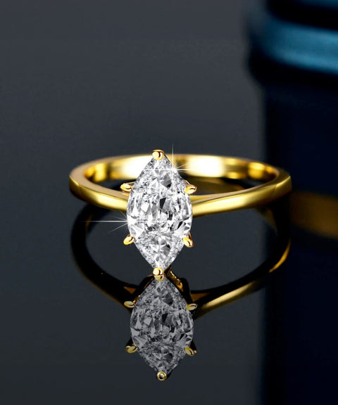 Bague Moissanite « Misha »