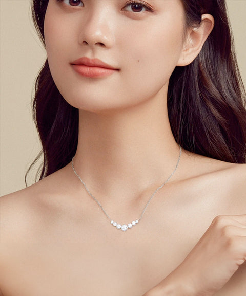 Collier Moissanite « Béatrice »