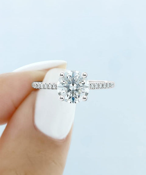 Bague Moissanite « Chloé »