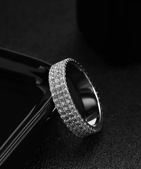 Bague Moissanite « Mathilde »