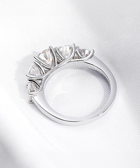 Bague Moissanite « Annie » - Or