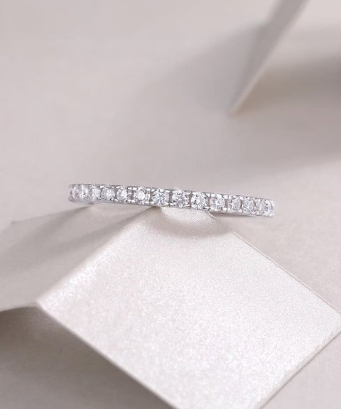 Bague Moissanite « Rosalie »