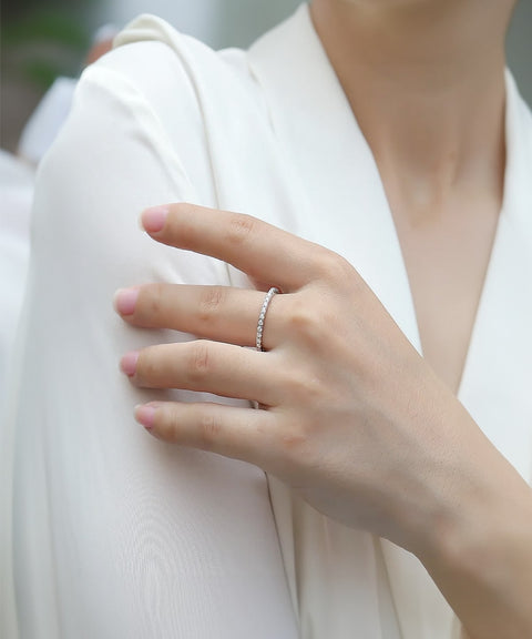 Bague Moissanite « Rosalie »