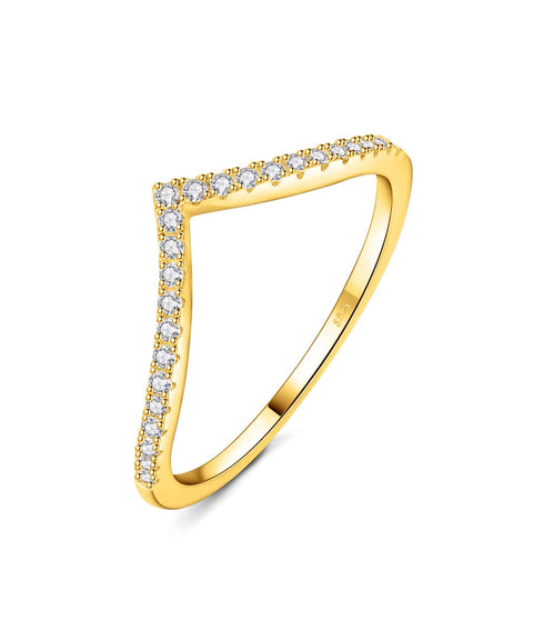Bague Moissanite « Soléa » - Or
