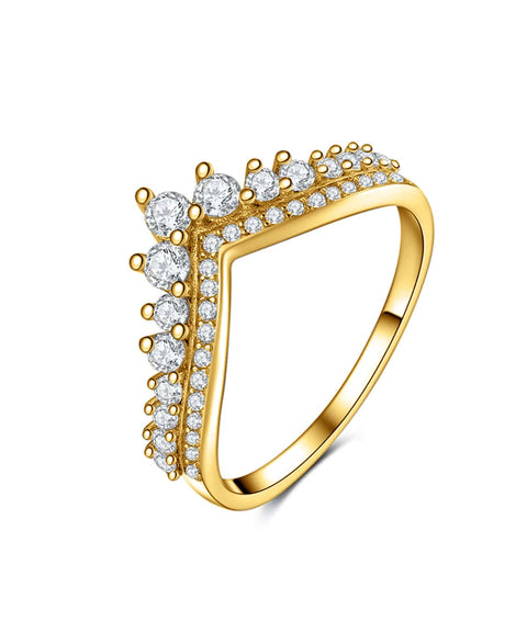 Bague Moissanite « Adriel » - Or