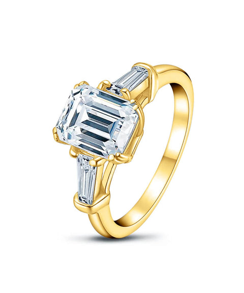 Bague Moissanite « Jessy » - Or