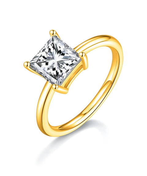 Bague Moissanite « Winry » - Or