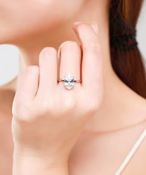 Bague Moissanite « Liora »