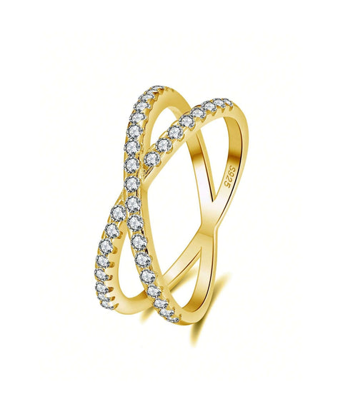 Bague Moissanite « Kurisu » - Or