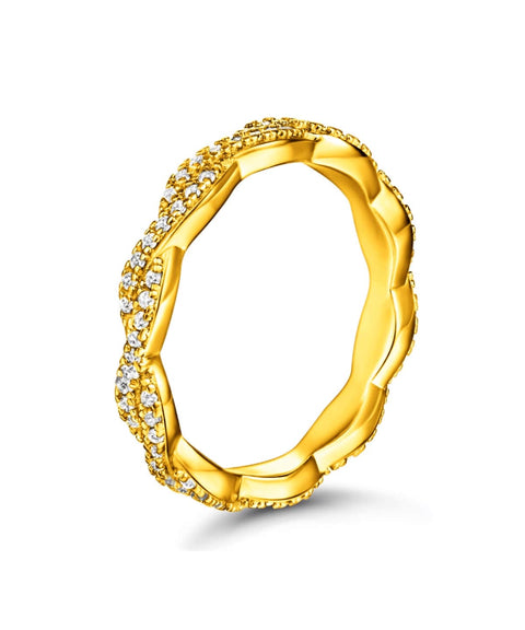 Bague Moissanite « Lani » - Or