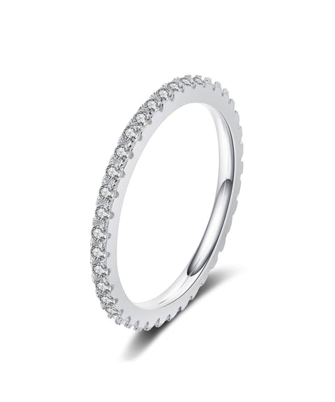 Bague Moissanite « Solène »