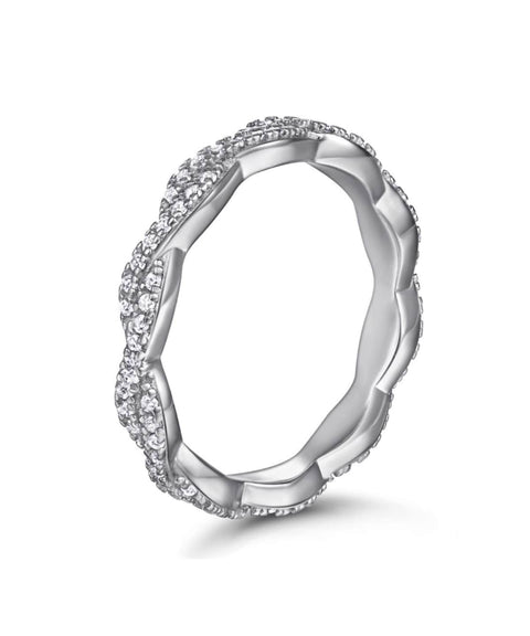 Bague Moissanite « Riven »