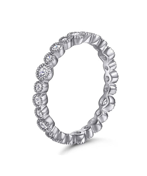 Bague Moissanite « Oriane »