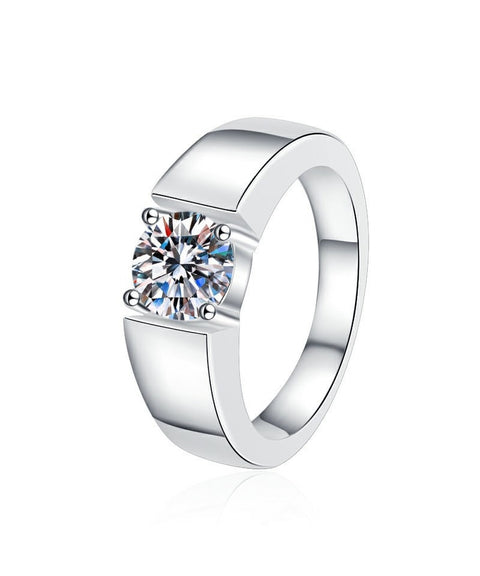 Bague Moissanite « Anaïs »