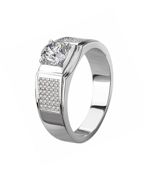 Bague Moissanite « Francis »