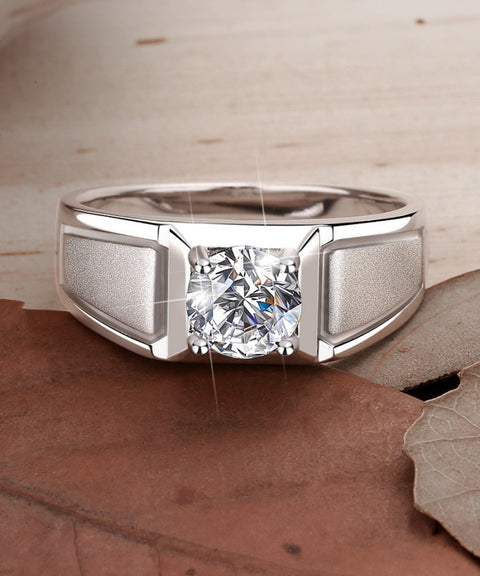 Bague Moissanite « Charlie » - Or