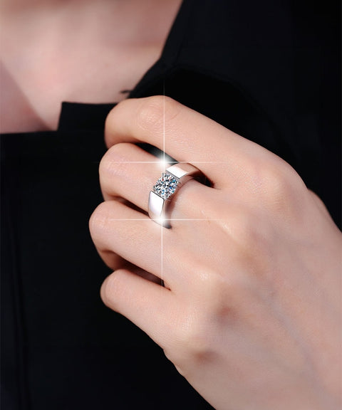 Bague Moissanite « Anaïs »