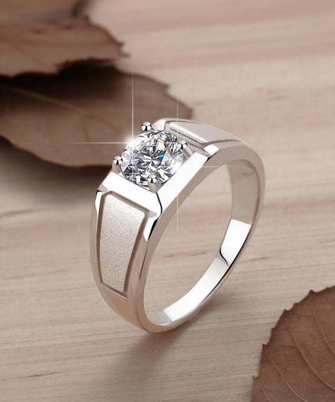 Bague Moissanite « Charlie » - Or