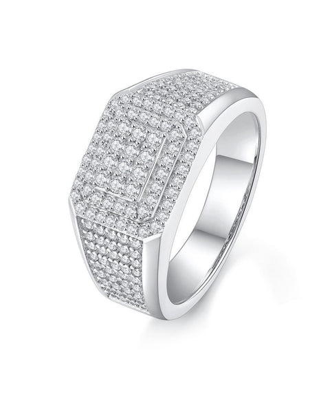 Bague Moissanite « Jules »