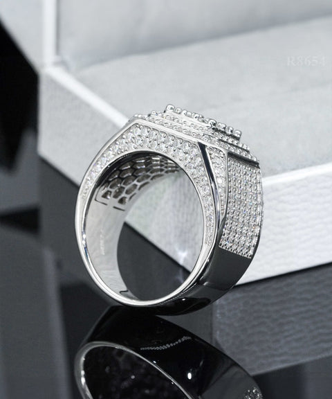 Bague Moissanite « Jules »