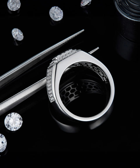 Bague Moissanite « Jules »