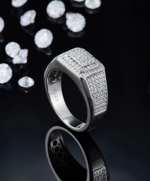 Bague Moissanite « Jules »