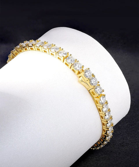 Bracelet Moissanite  « Nami » - Or