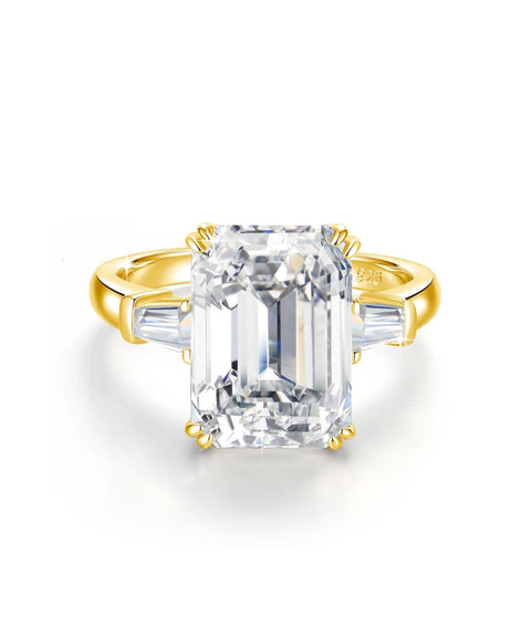 Bague Moissanite « Lucy » - Or