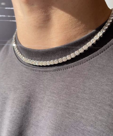 Collier Moissanite « Aurélie »