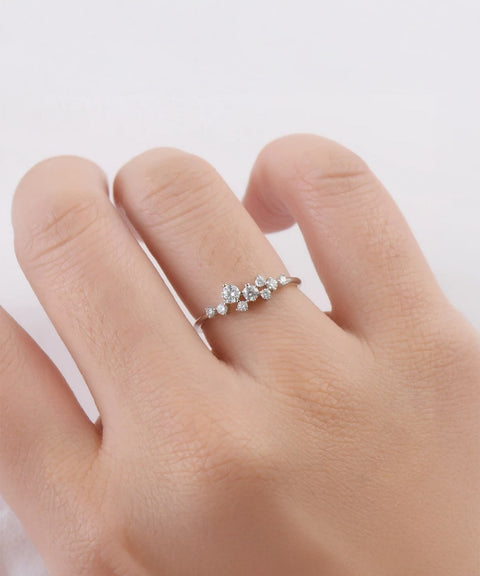 Bague Moissanite « Lior » - Or