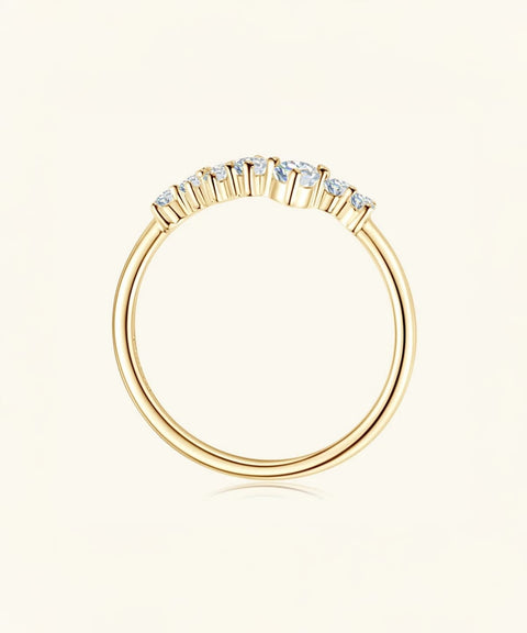 Bague Moissanite « Lior » - Or