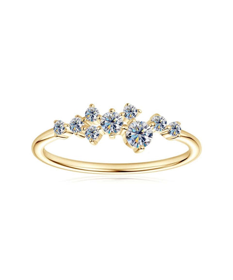 Bague Moissanite « Lior » - Or