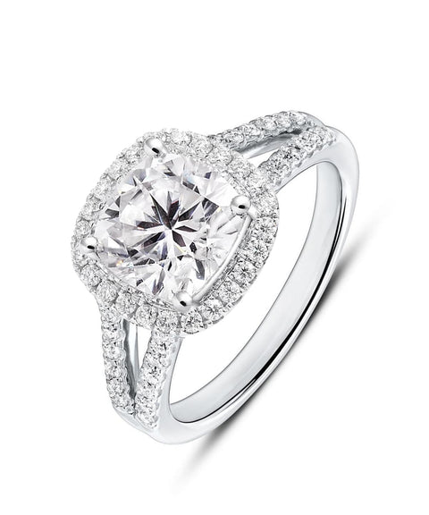 Bague Moissanite « Eva »